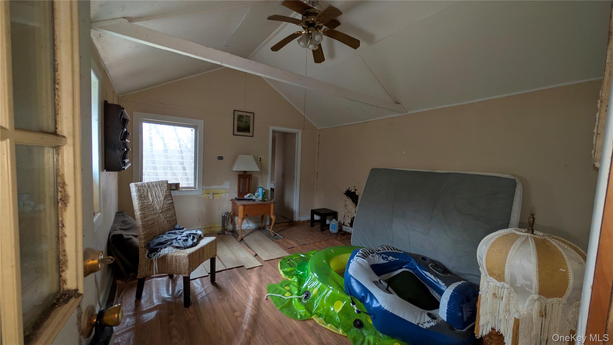 266 Sylvan Lake Road, Unit A13 Hopewell Junction, NY 12533 - Photo 6 of 13 Sitting room featuring wood finished floors and a ceiling fan