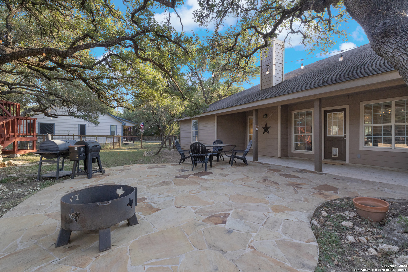 604 Guadalupe Drive Spring Branch, TX 78070 - Photo 24 of 41 a view of a backyard with sitting area