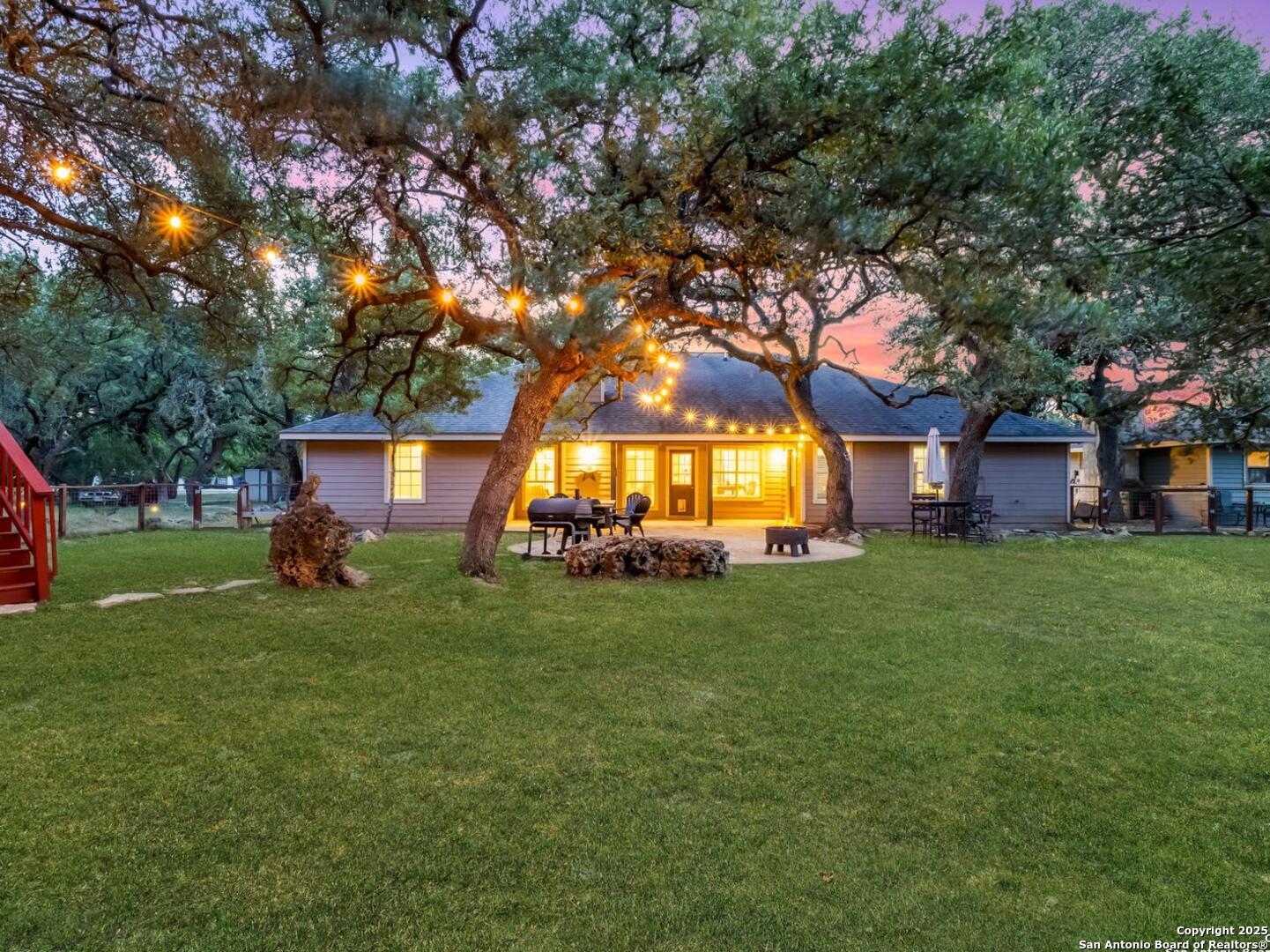 604 Guadalupe Drive Spring Branch, TX 78070 - Photo 33 of 41 a view of a house with a backyard