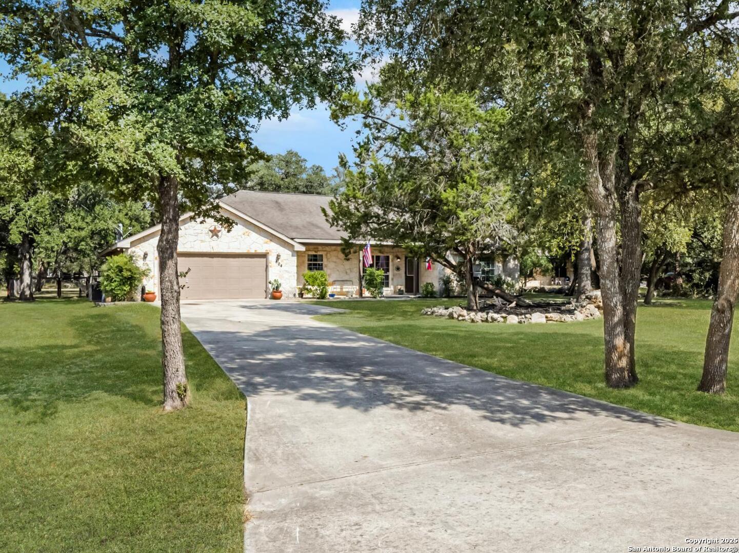 604 Guadalupe Drive Spring Branch, TX 78070 - Photo 53 of 54 a front view of house with yard and green space