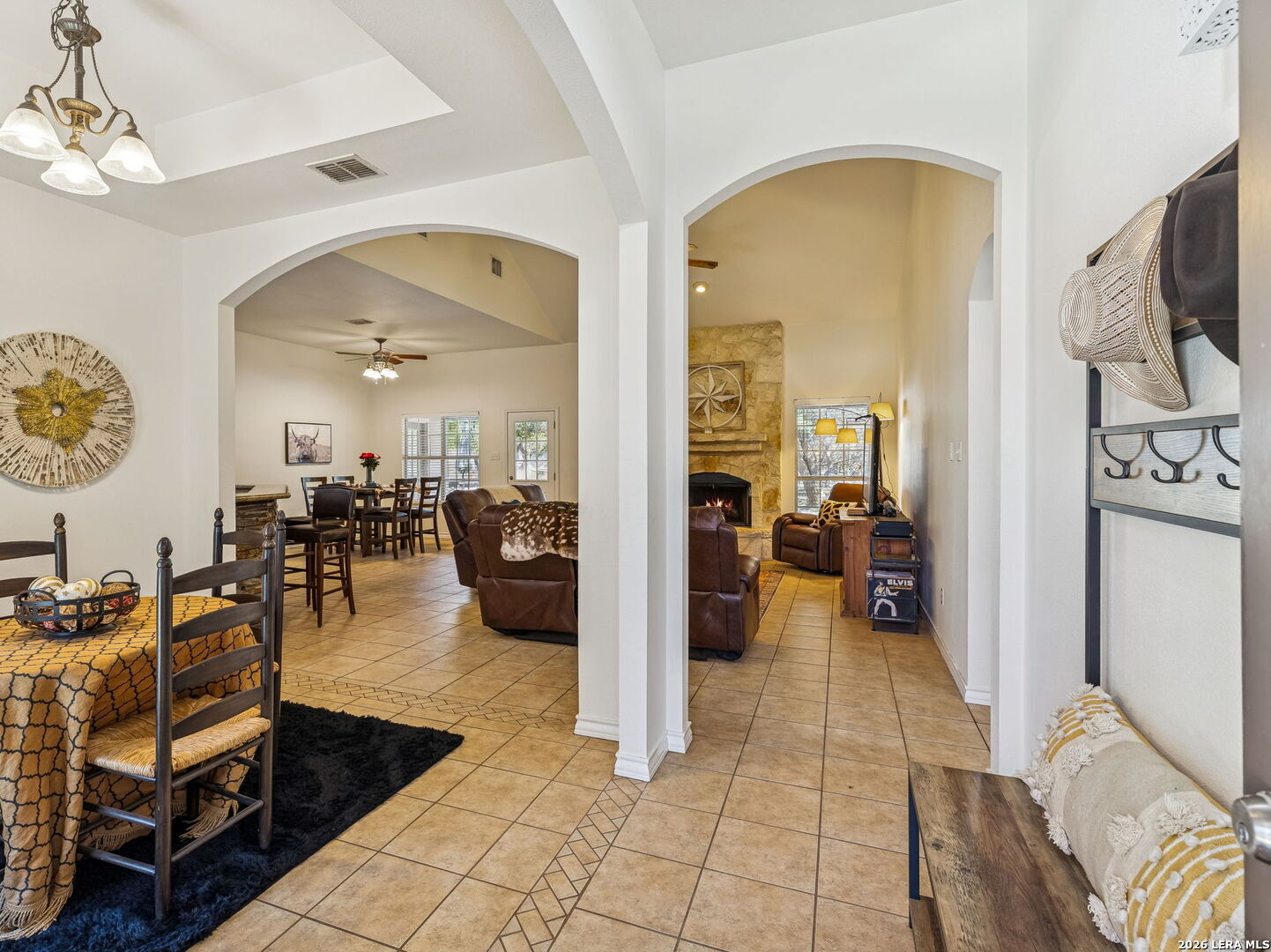 604 Guadalupe Drive Spring Branch, TX 78070 - Photo 7 of 54 a view of a livingroom with furniture and a flat screen tv
