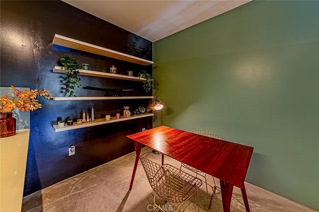 a room with storage and utility