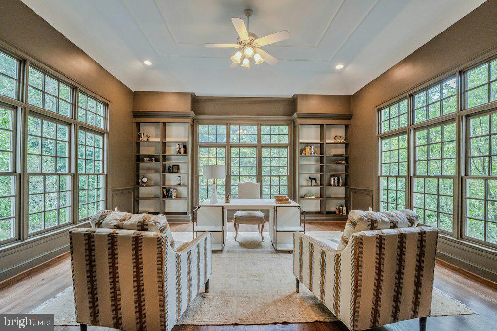 13442 Loyalty Road Leesburg, VA 20176 - Photo 22 of 76 Custom office with built- ins bookcases