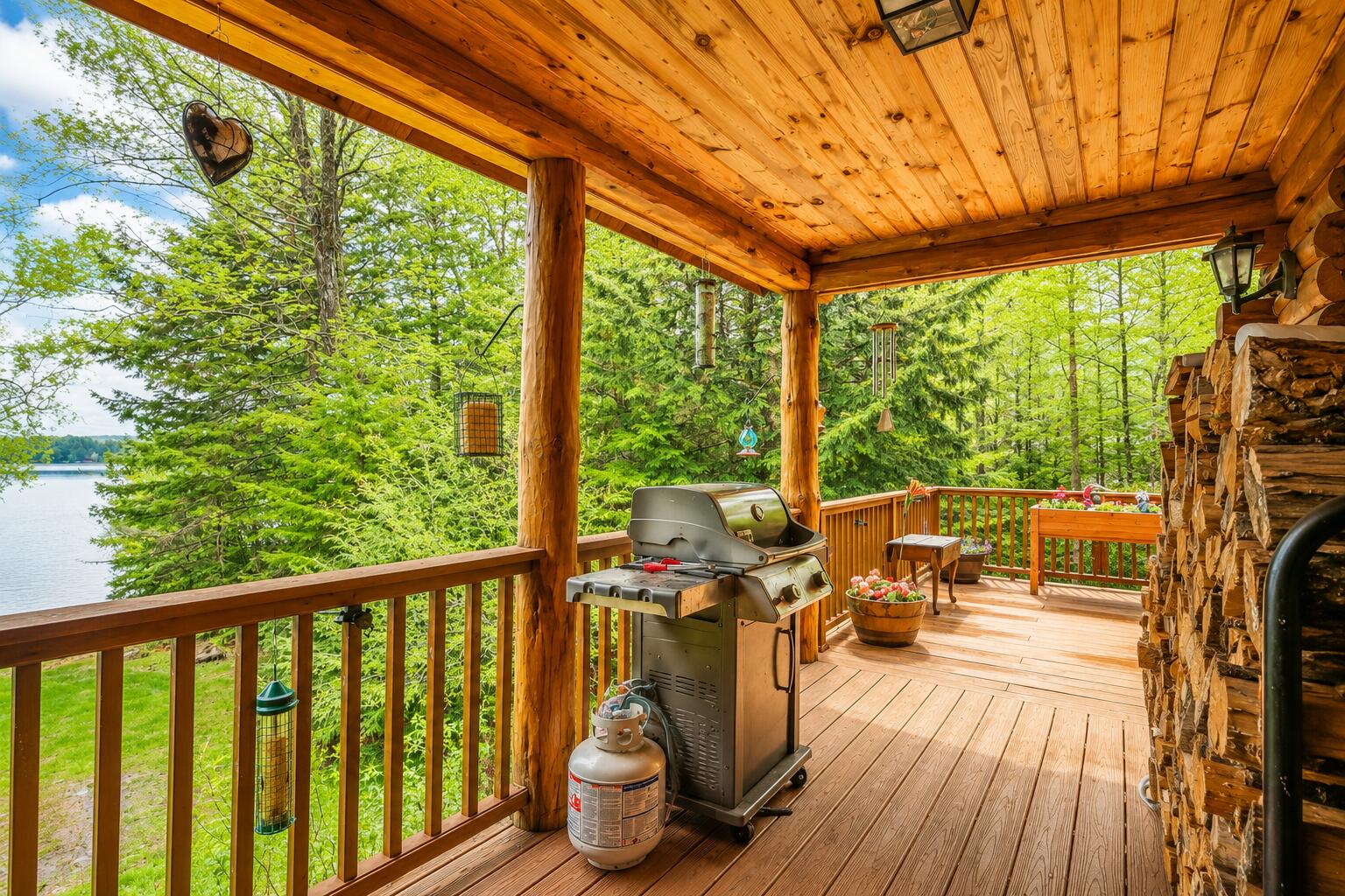 567 Big Moose Pt Road Greenville Junction, ME 04442 - Photo 26 of 45 deck