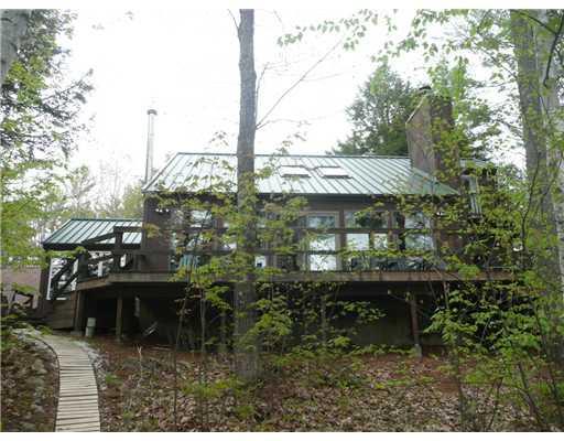 36 Hummingbird Lane Denmark, ME 04022 - Photo 1 of 25 Exterior Front. WHAT PRIVACY, RUSTIC...