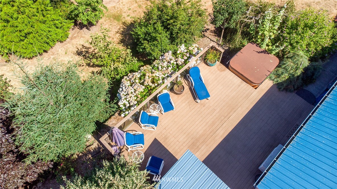1976 Center Road Lopez Island, WA 98261 - Photo 6 of 26 an aerial view of a house