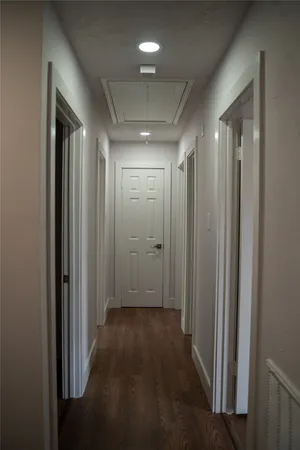 a view of hallway with hallway