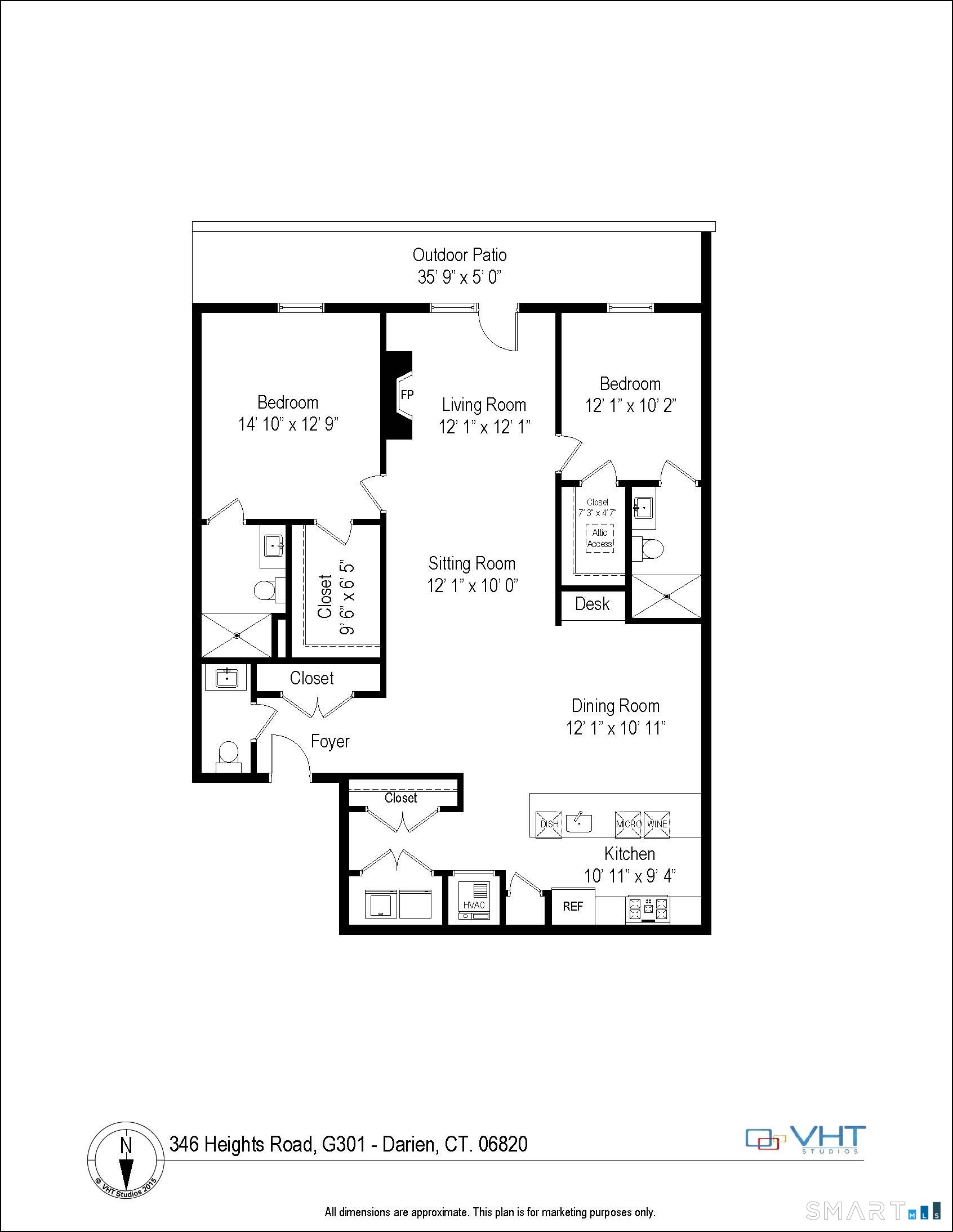 340 Heights Road, Unit 316 Darien, CT 06820 - Photo 13 of 13