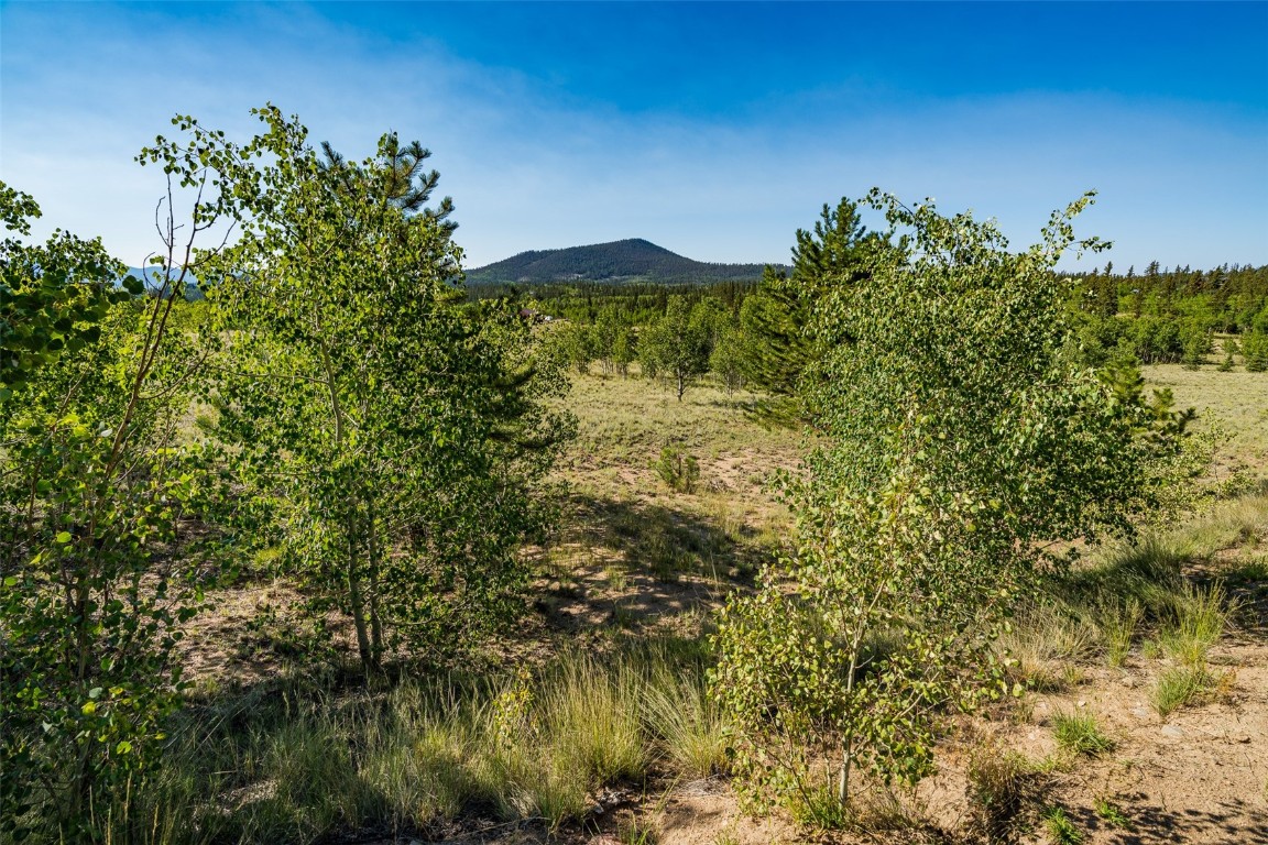 a view of a lake in front of a building
