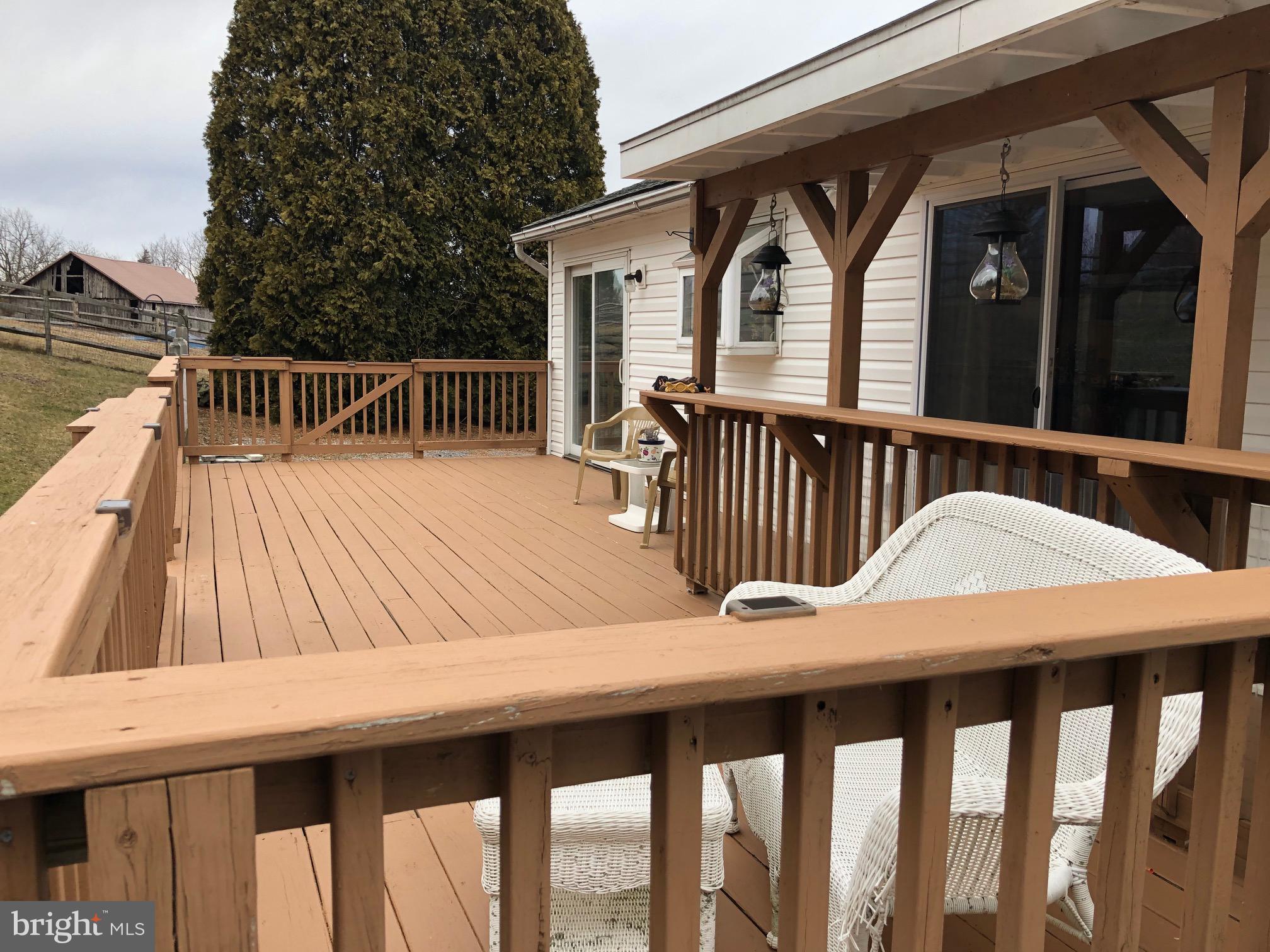 4668 Winding Road New Tripoli, PA 18066 - Photo 27 of 39 Large deck in rear