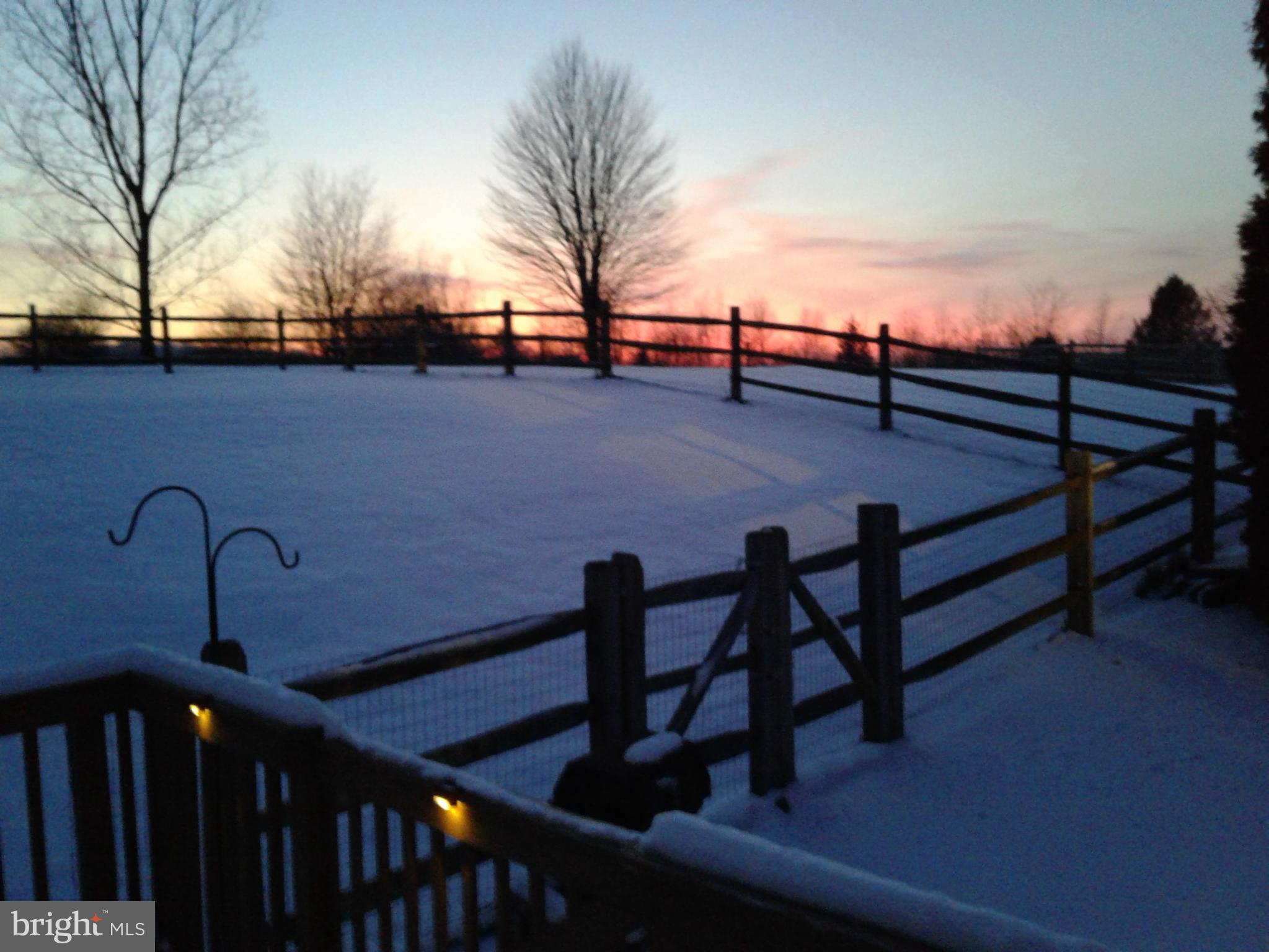 4668 Winding Road New Tripoli, PA 18066 - Photo 37 of 39 Sunset in winter