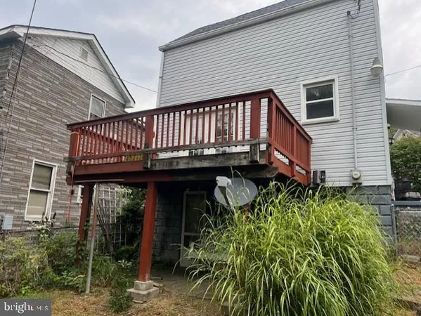 a view of a house with a balcony