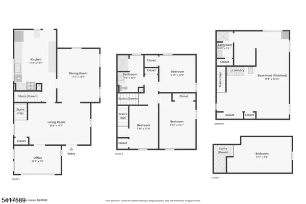 $575,000 | 968 Moessner Avenue, Union, NJ 07083