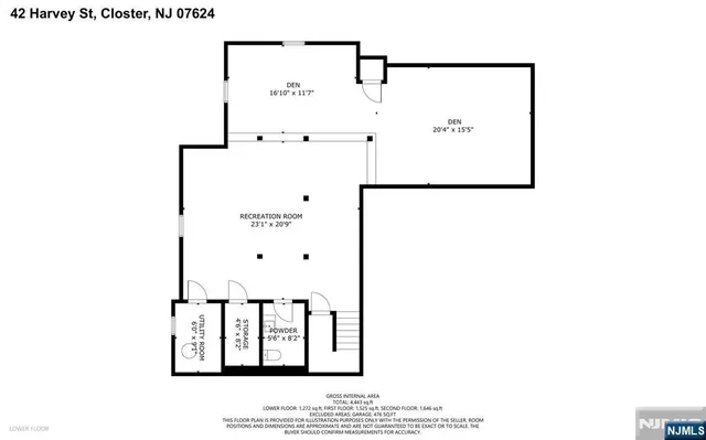 $1,950,000 | 42 Harvey Street, Closter, NJ 07624