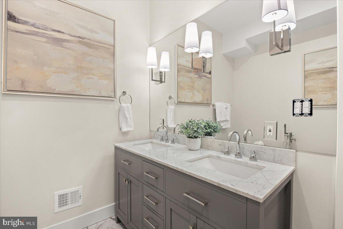 3534 13th Street Northwest, Unit 2 Washington, DC 20010 - Photo 15 of 33 Dual sink vanities