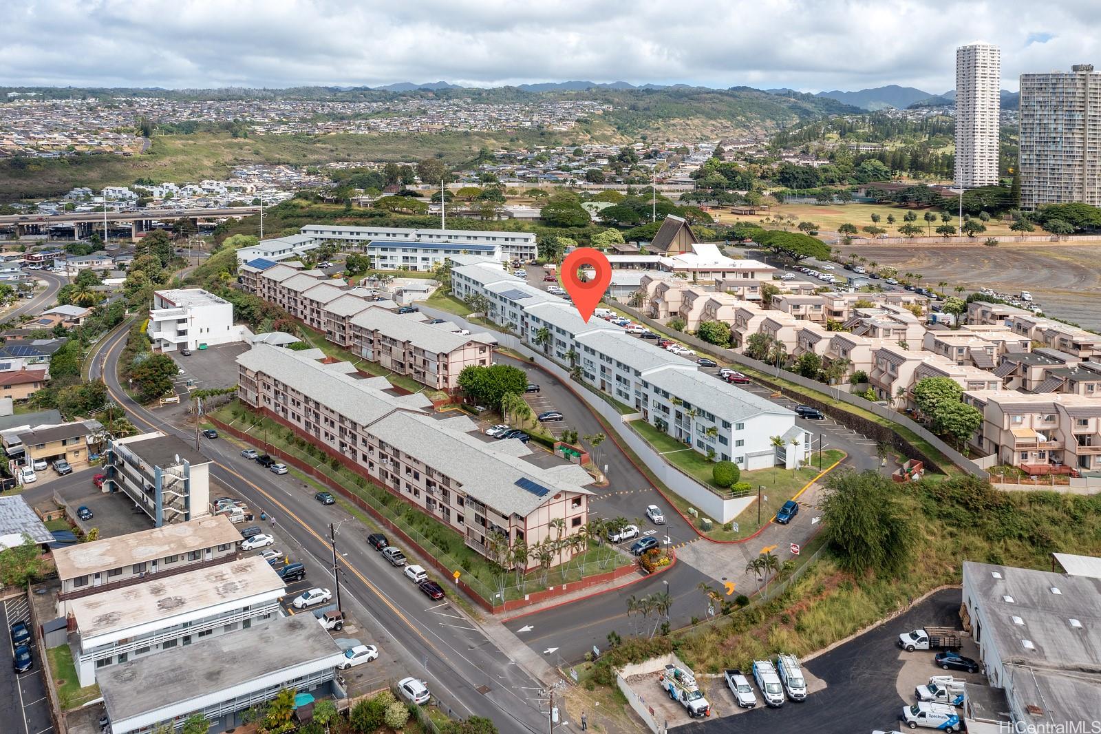 98-660 Moanalua Loop, Unit 276 Aiea, HI 96701 - Photo 25 of 25 a city view with tall buildings