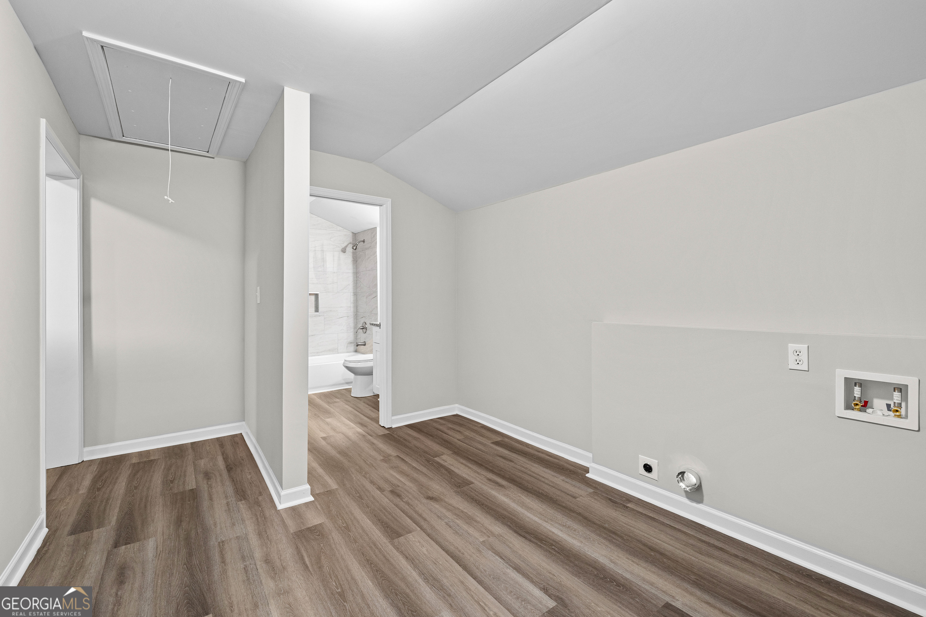 21 Shepard Street Grantville, GA 30220 - Photo 22 of 29 a view of empty room with wooden floor