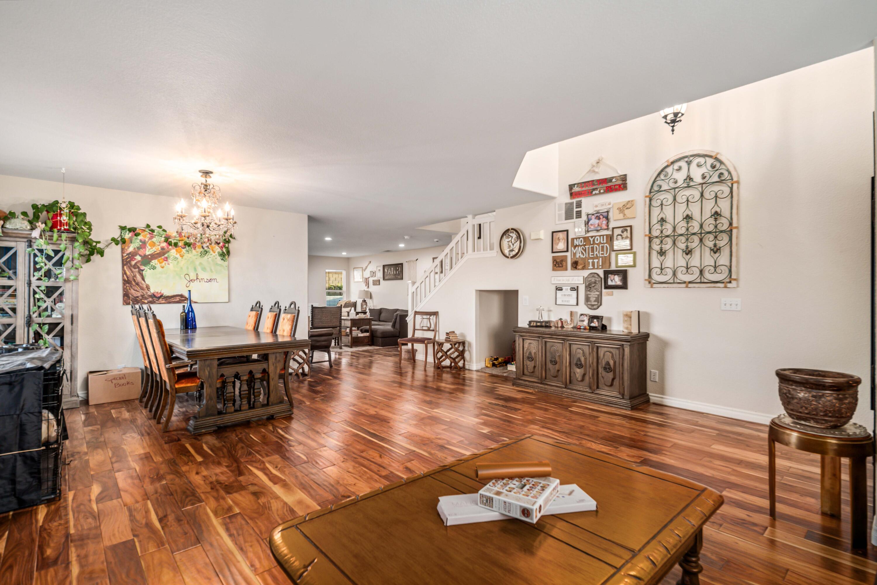 6204 Shadow Hill Drive Lancaster, CA 93536 - Photo 14 of 82 a living room with furniture and wooden floor