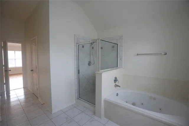 a view of small space with racks on the wall