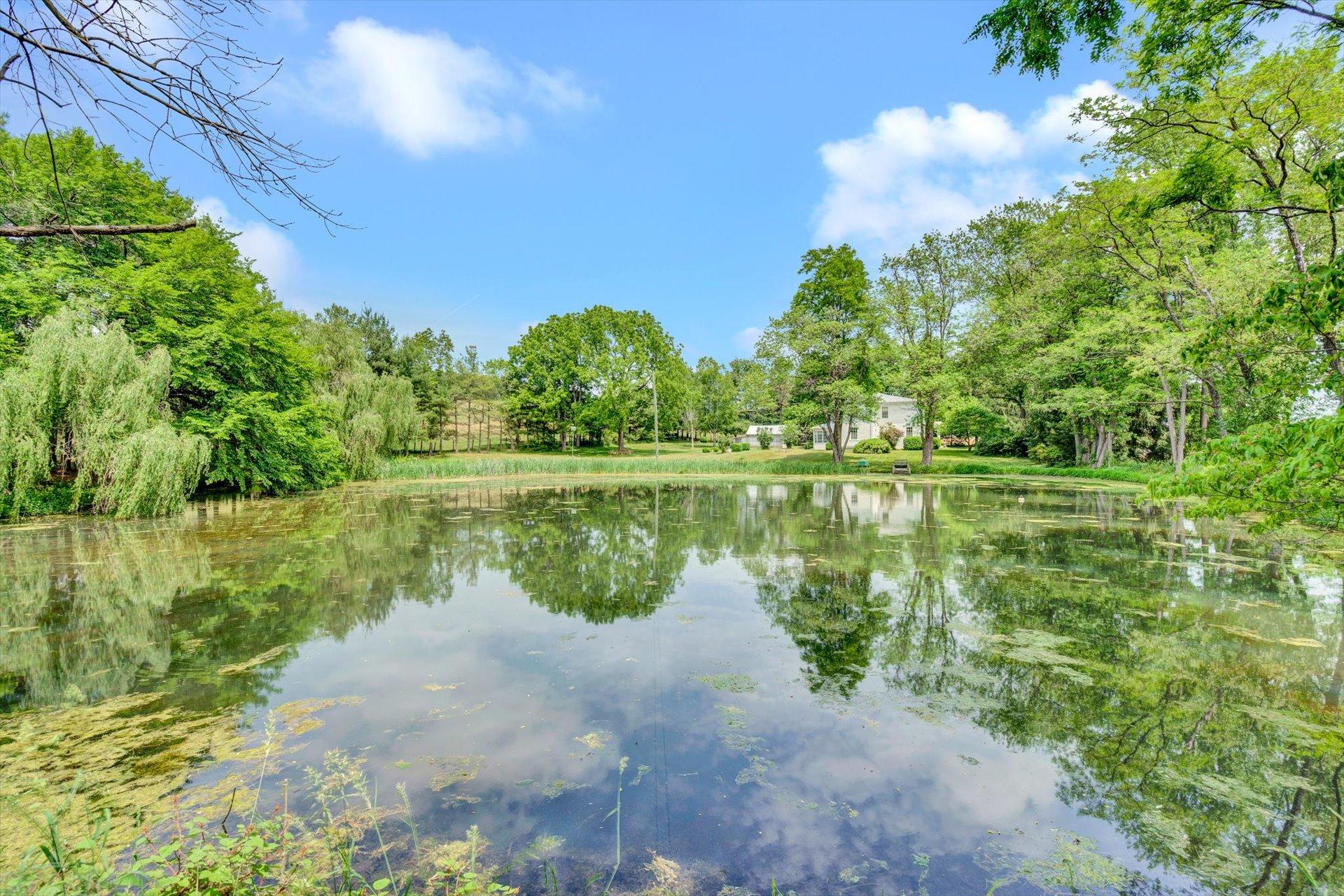 2501 Middlebrook Road Staunton, VA 24401 - Photo 42 of 50 a view of a lake with a yard