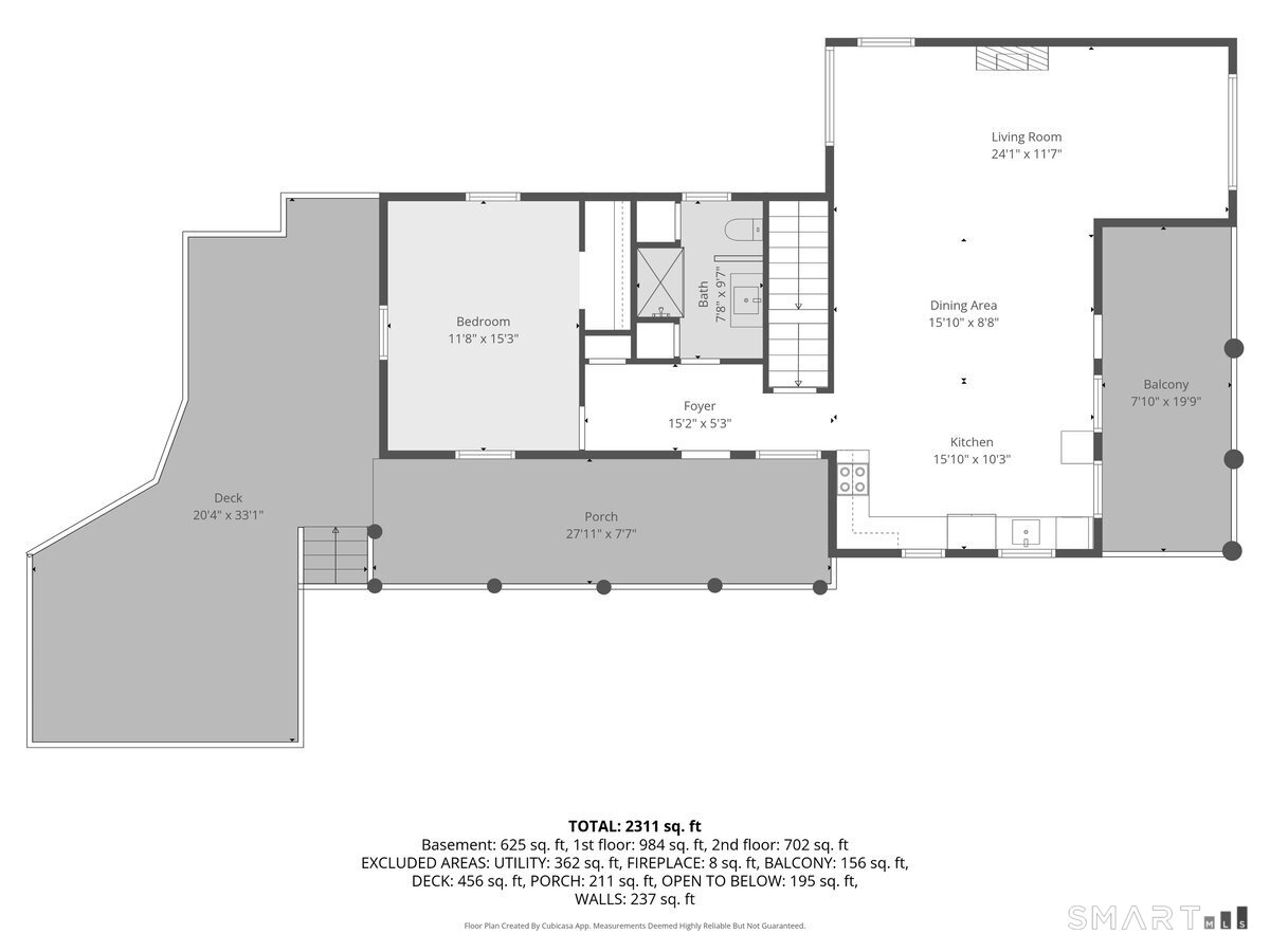 115 Green Hill Road Killingworth, CT 06419 - Photo 38 of 40 First floor - floor plan