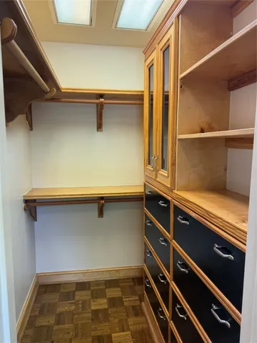 a view of storage and utility room