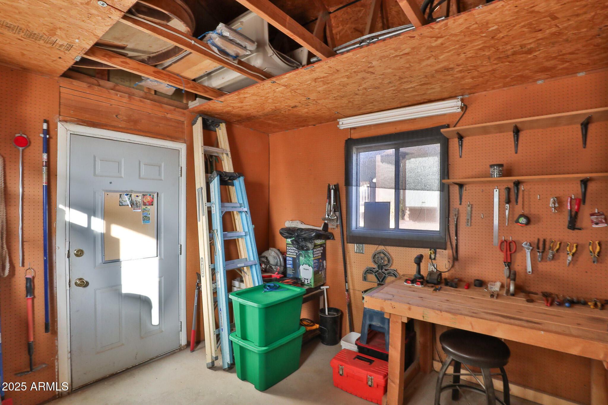 21020 West Montgomery Road Wittmann, AZ 85361 - Photo 54 of 69 Workshop with Electricity