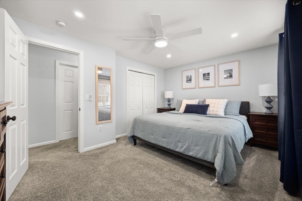 143 Morrison Road East Taunton, MA 02718 - Photo 17 of 31 a spacious bedroom with a bed and a view of bathroom