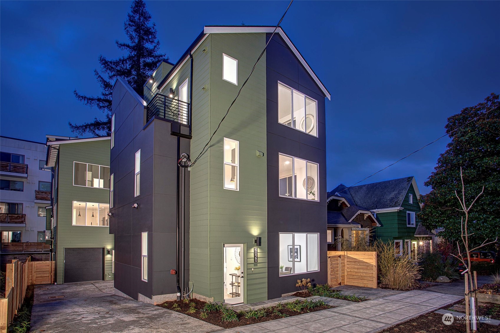 4020 Midvale Avenue North Seattle, WA 98103 - Photo 1 of 28 a front view of a house