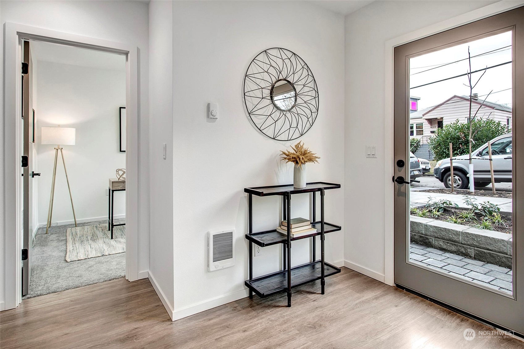 4020 Midvale Avenue North Seattle, WA 98103 - Photo 3 of 28 a view of a hallway with interior of the house