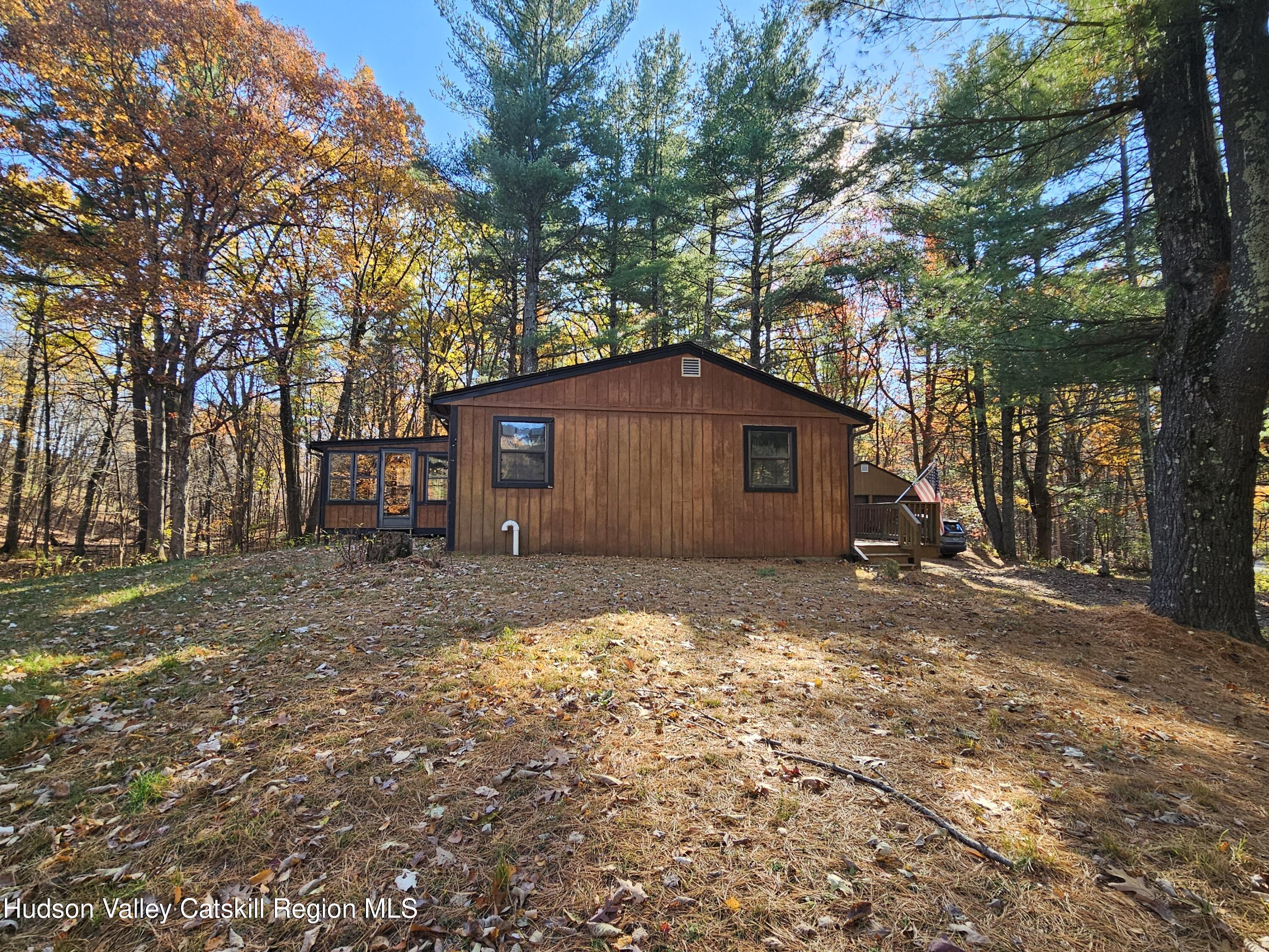 386 Fowler Lake Road Ghent, NY 12075 - Photo 18 of 24 a view of a house with a yard