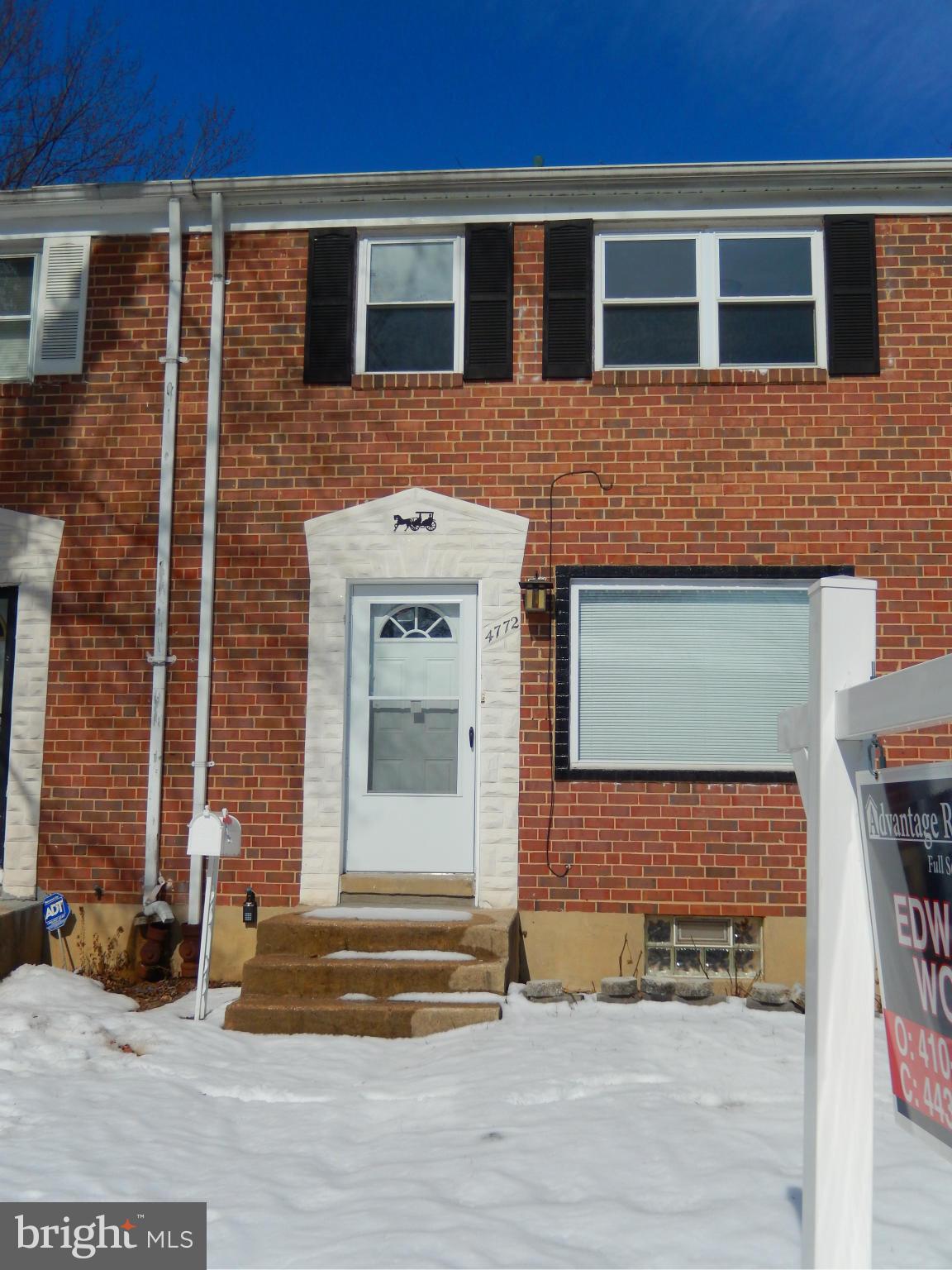4772 Melbourne Road Baltimore, MD 21229 - Photo 1 of 30 a front view of a house