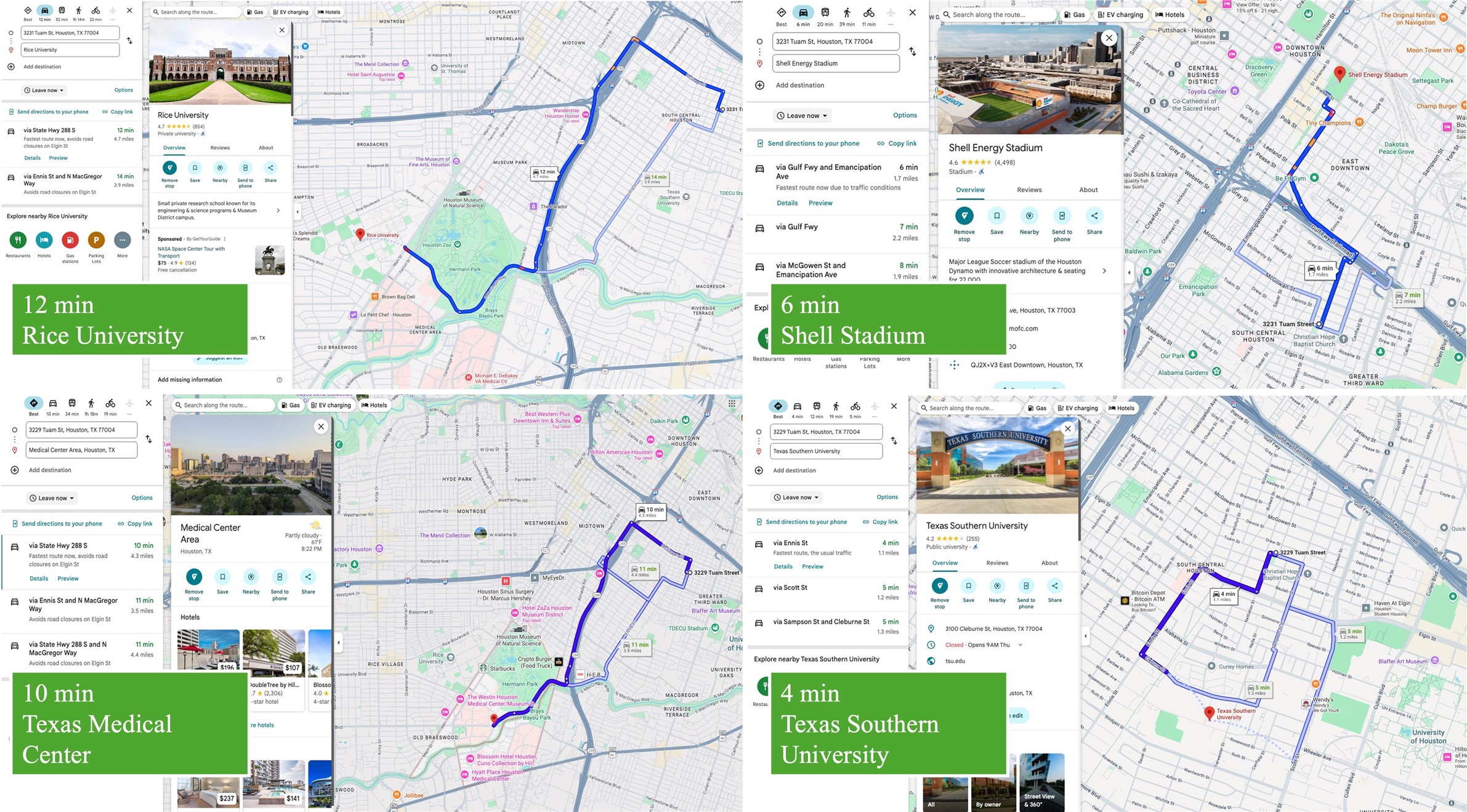 3231 Tuam Street Houston, TX 77004 - Photo 47 of 47 a view of entryway with a small yard