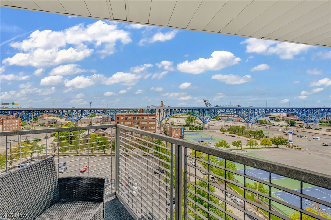 1237 Washington Avenue, Unit 1110 Cleveland, OH 44113 - Photo 3 of 28 View from balcony