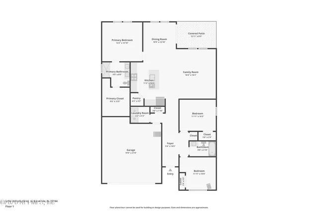 a picture of a floor plan