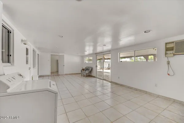a view of a storage & utility room