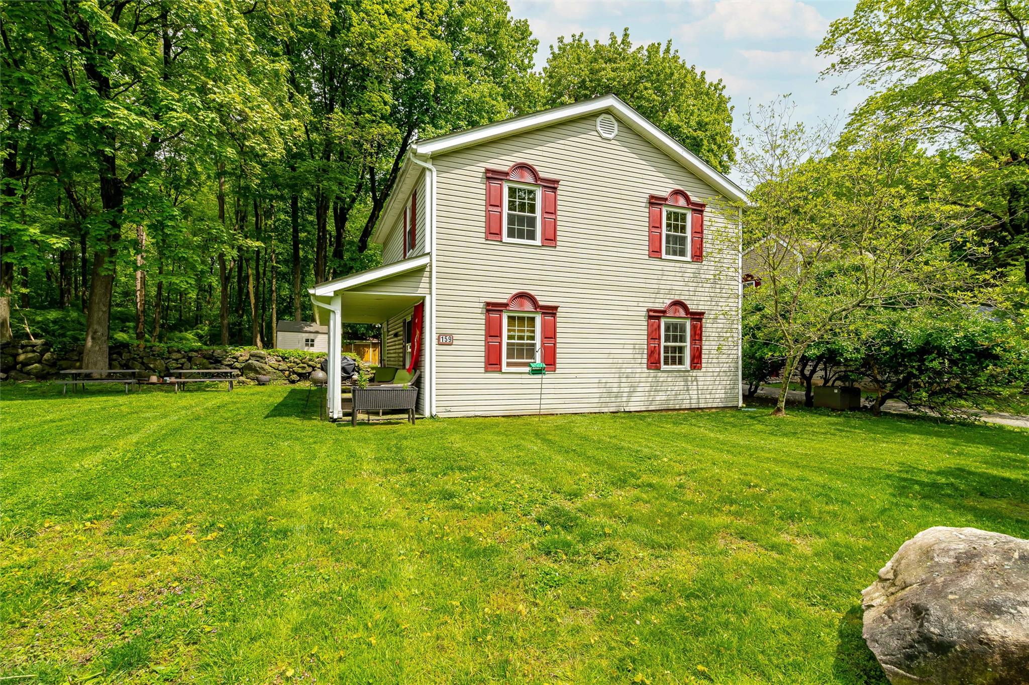 159 Highway 202 Somers, NY 10589 - Photo 24 of 48 a view of a house with backyard