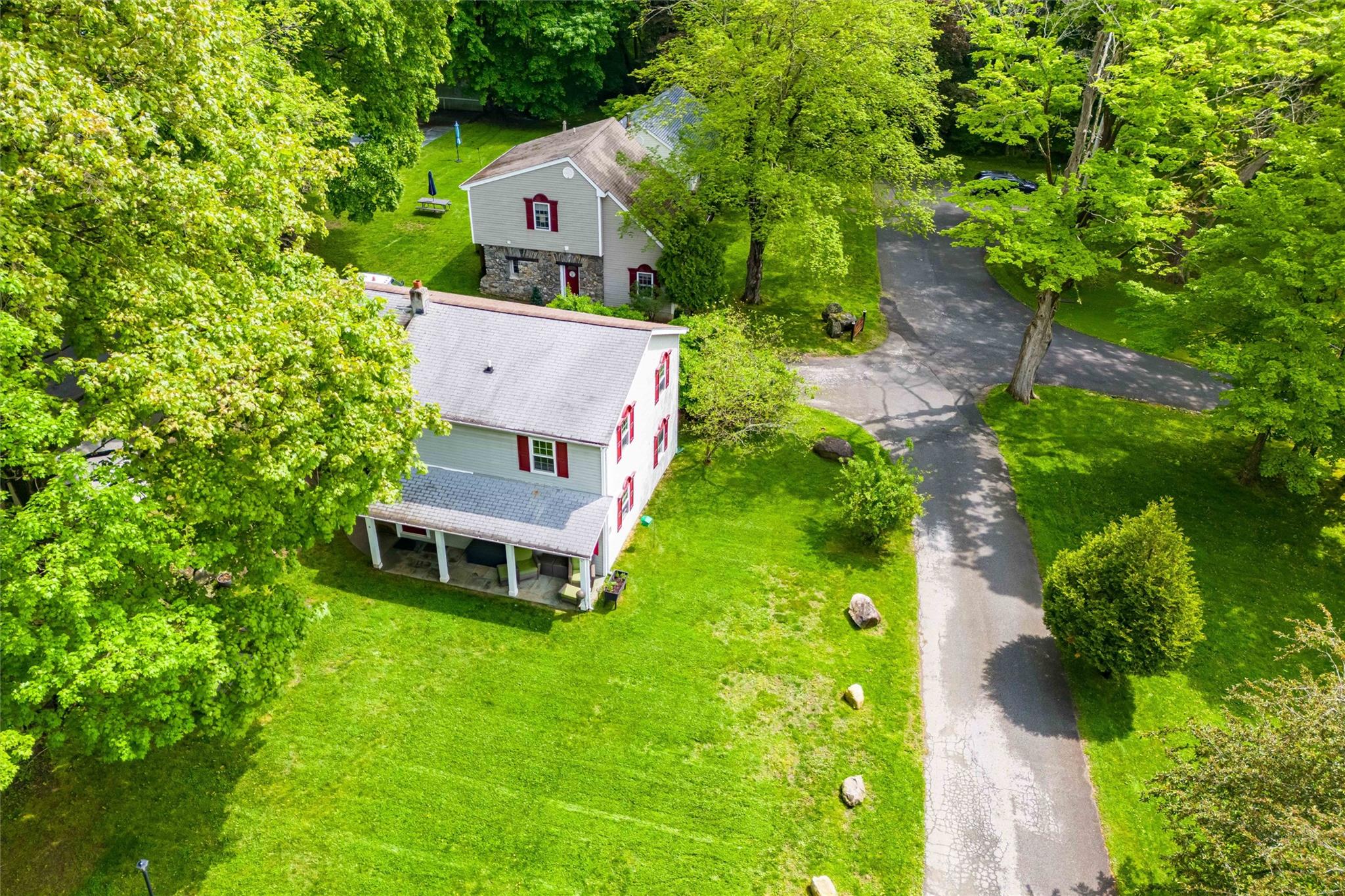 159 Highway 202 Somers, NY 10589 - Photo 48 of 48 an aerial view of a house with a garden