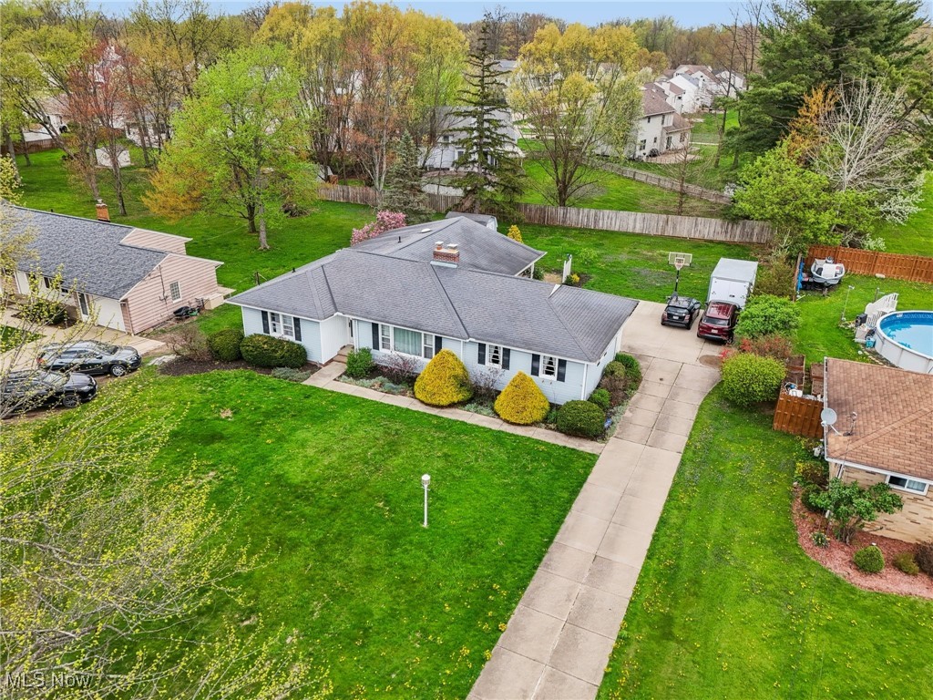 13676 Whitney Road Strongsville, OH 44136 - Photo 34 of 46 Birds eye view of property with a residential view