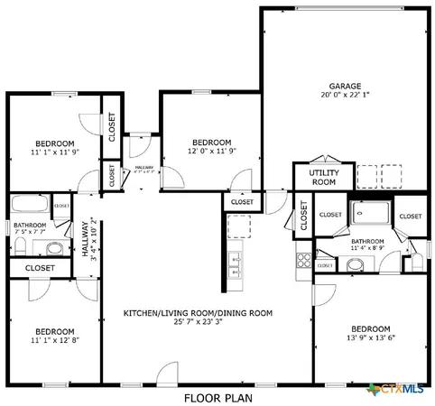 $1,700 | 1815 Liberty Hill Drive, Belton, TX 76513