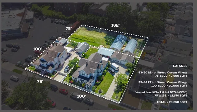 an aerial view of swimming pool