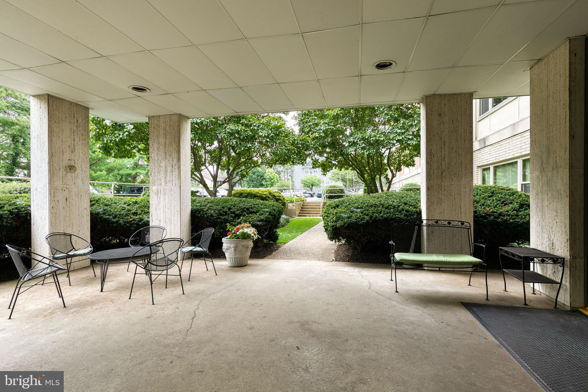 4401 Roland Avenue, Unit 408 Baltimore, MD 21210 - Photo 24 of 33 Covered Sitting Area