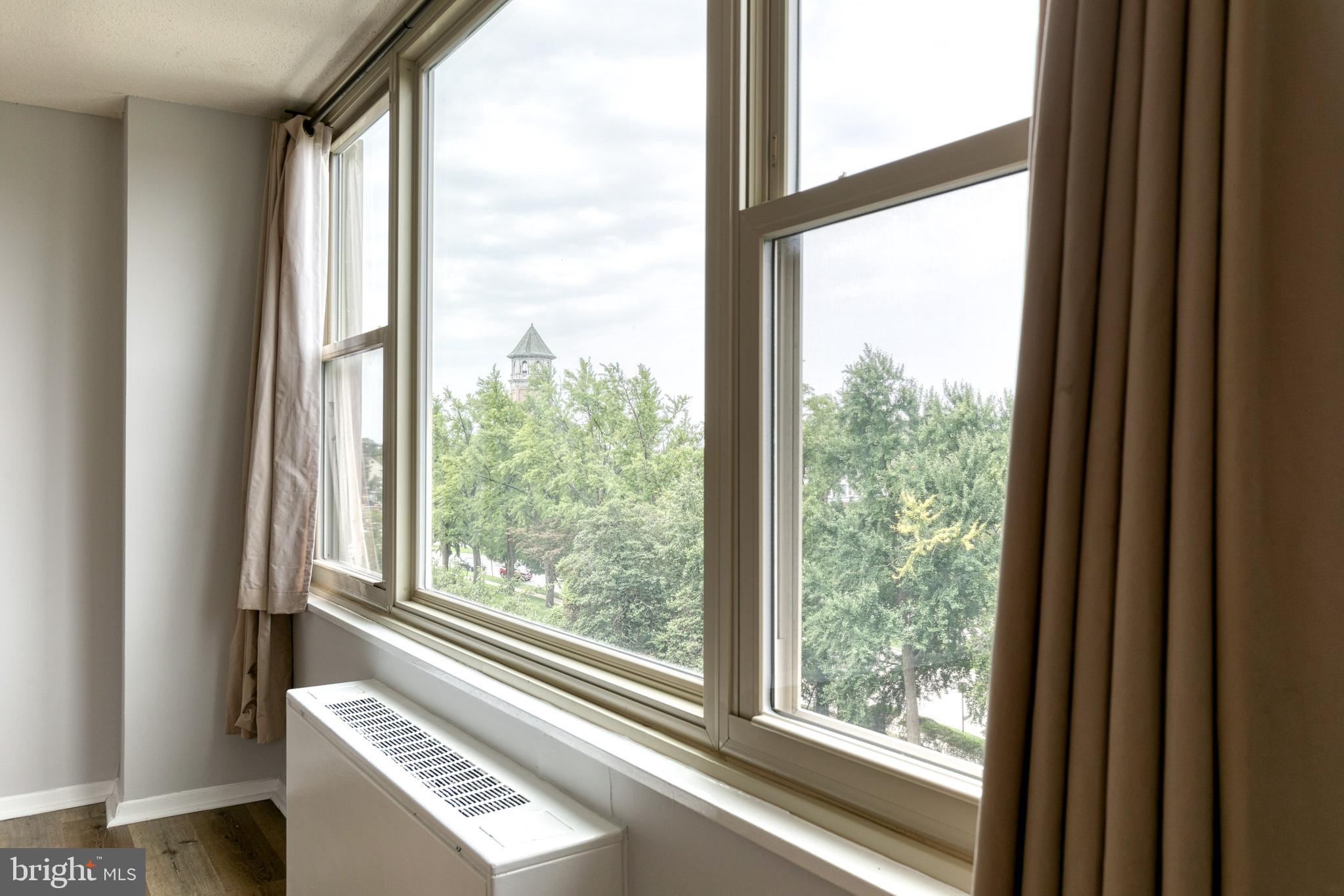 4401 Roland Avenue, Unit 408 Baltimore, MD 21210 - Photo 10 of 33 Window with Tree Lined View