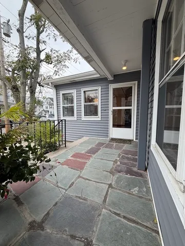 a front view of a house with a garage