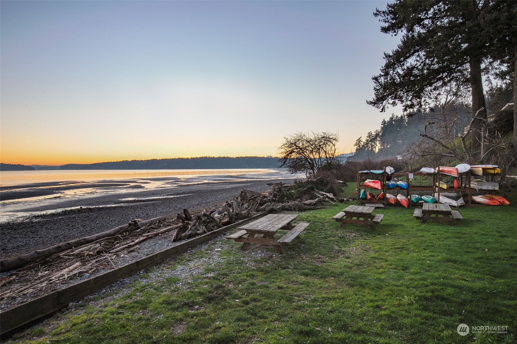 22086 Dewberry Road Northeast Indianola, WA 98342 - Photo 39 of 40 a view of a lake with an outdoor space