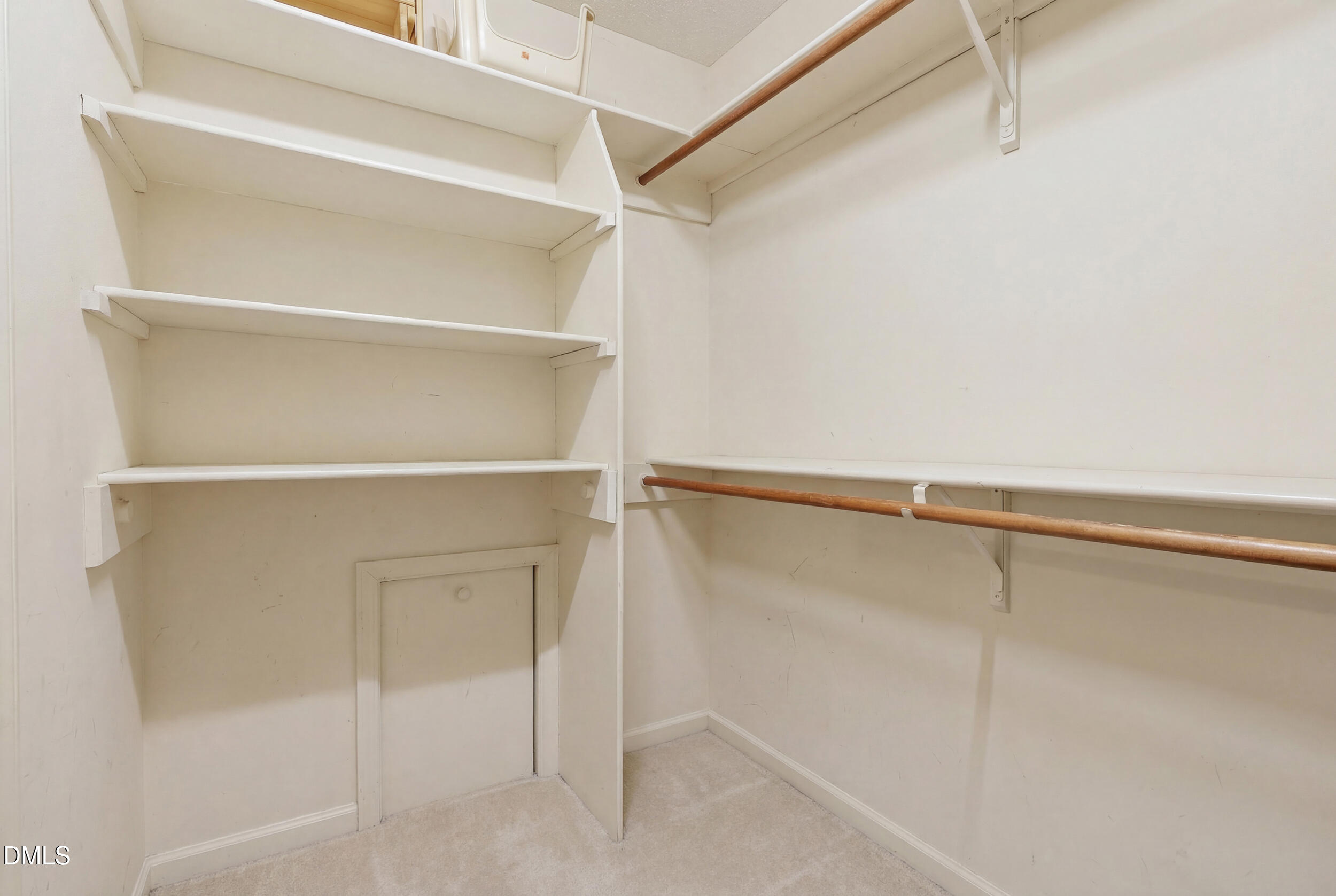 107 Canyon Run Cary, NC 27513 - Photo 34 of 43 a view of an empty walk in closet
