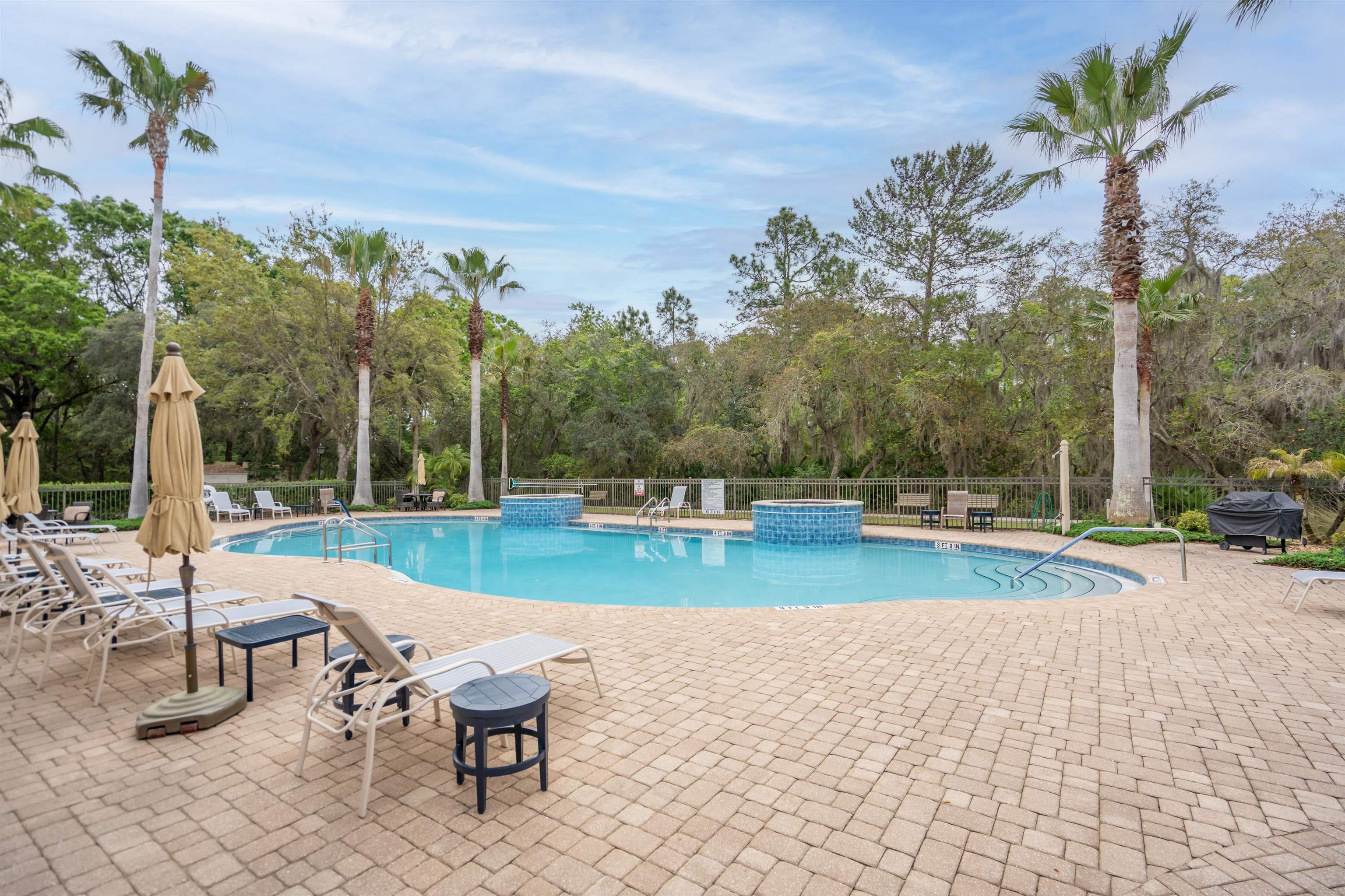 148 Timoga Trail St. Augustine, FL 32084 - Photo 41 of 46 a view of a backyard with sitting area