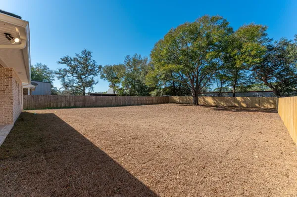 a view of backyard space
