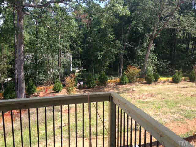 714 Edgewater Ridge Court Apex, NC 27523 - Photo 8 of 8 View of backyard and common area from rear deck.