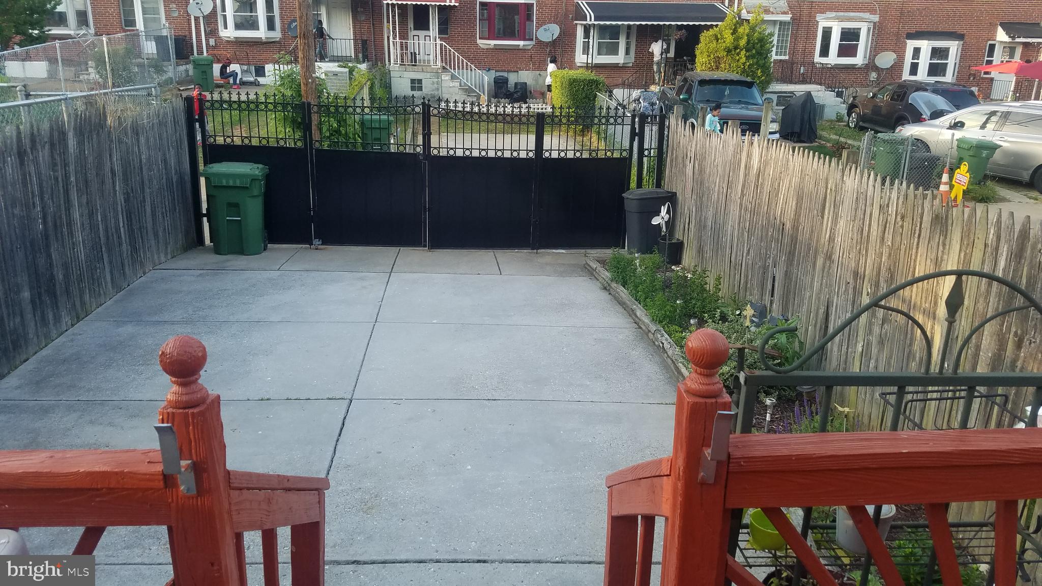 1918 Hillenwood Road Baltimore, MD 21239 - Photo 29 of 41 Rear secure parking pad for up to 2 cars